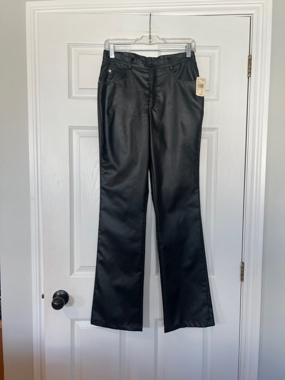 Sleek Black  Flare Pants